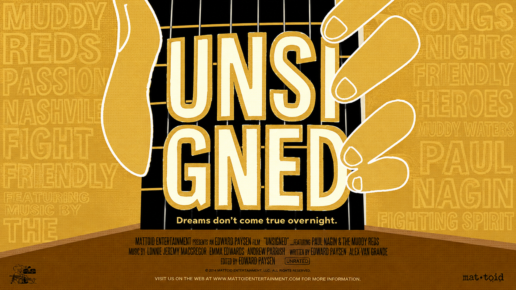 Unsigned poster