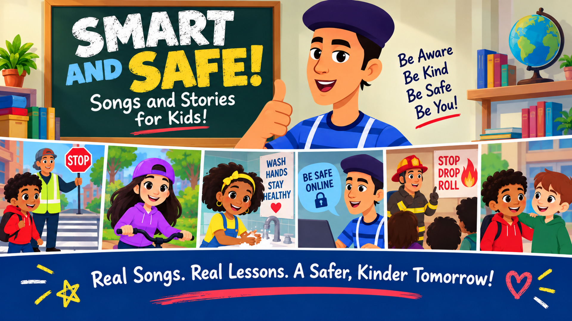 Smart and Safe! Songs and Stories for Kids  poster