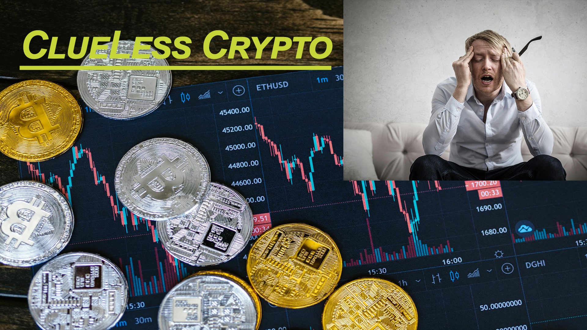 ClueLess Crypto poster