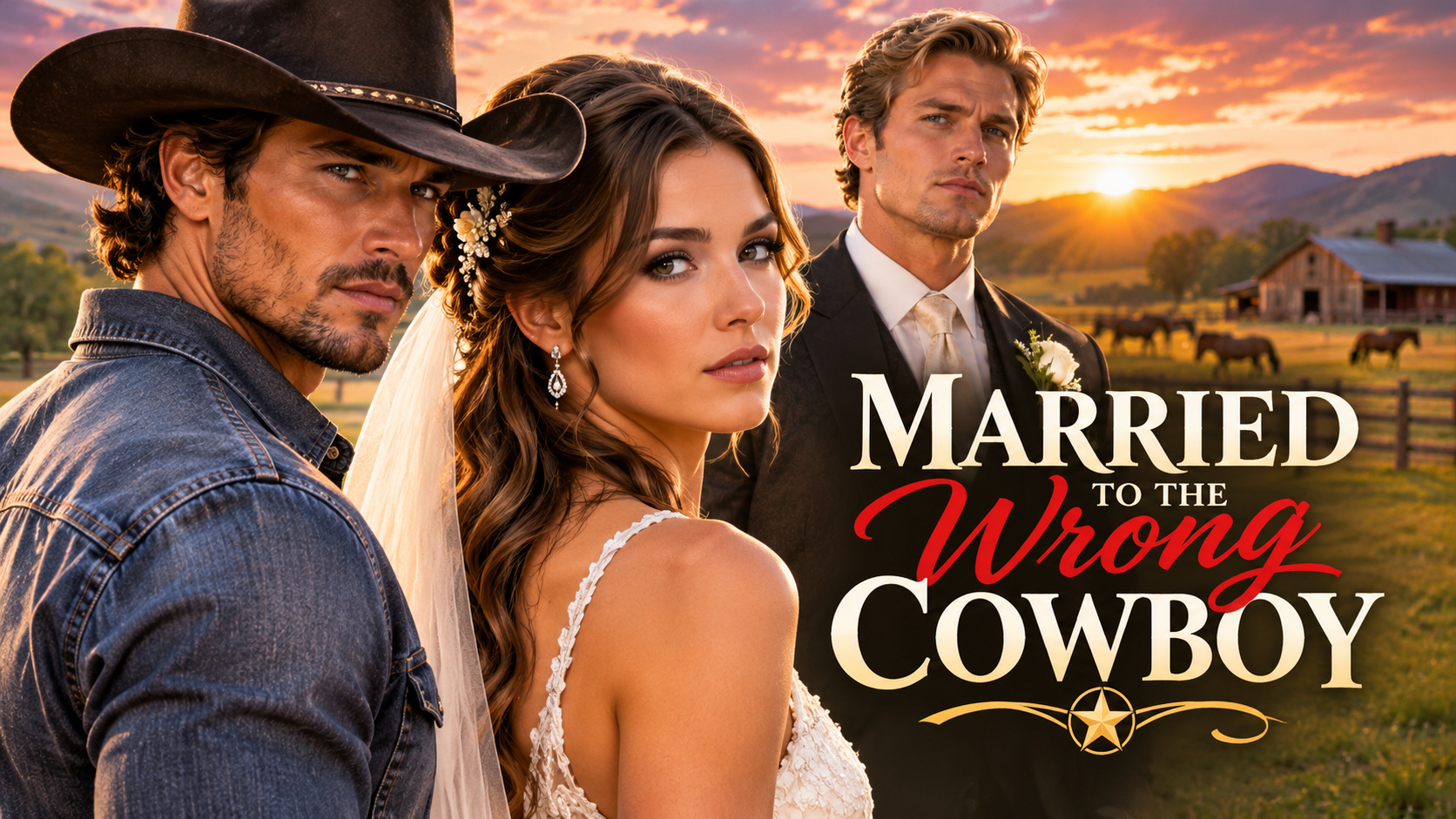 Married to the Wrong Cowboy poster
